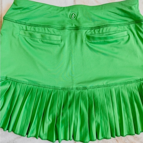 EUC | JoFit Knife Pleat Skort 14.5” | Vivid Green | Size:XS 🎾⛳️ - Picture 11 of 16